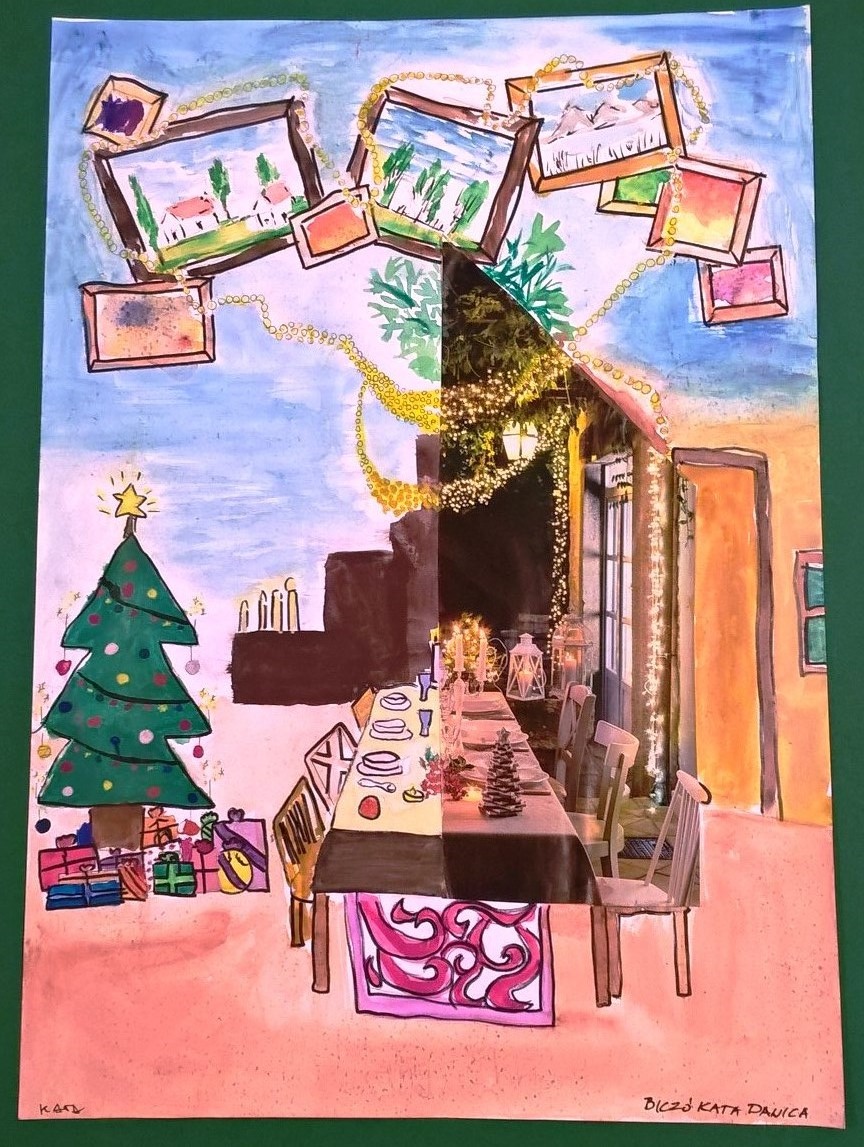 Sikerek az Együd Árpád Kulturális Központ karácsonyi rajzpályázatán